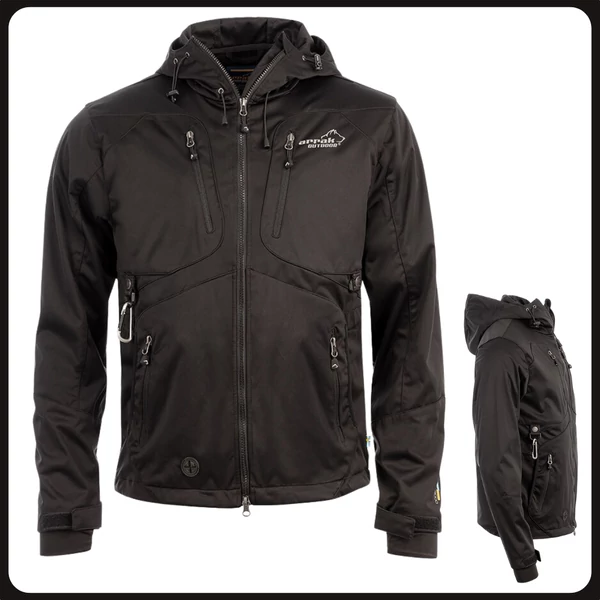 Arrak Outdoor Akka Softshell férfi kabát - fekete