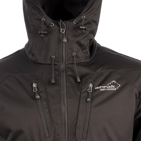 Arrak Outdoor Akka Softshell férfi kabát - fekete