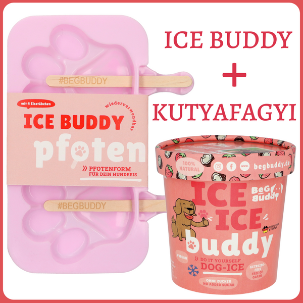 BeG Buddy kezdőcsomag - kókuszos fagyi + ice buddy