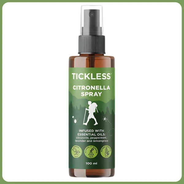 Tickless® Természetes Citronella kullancs és szúnyogriasztó spray Gazdiknak