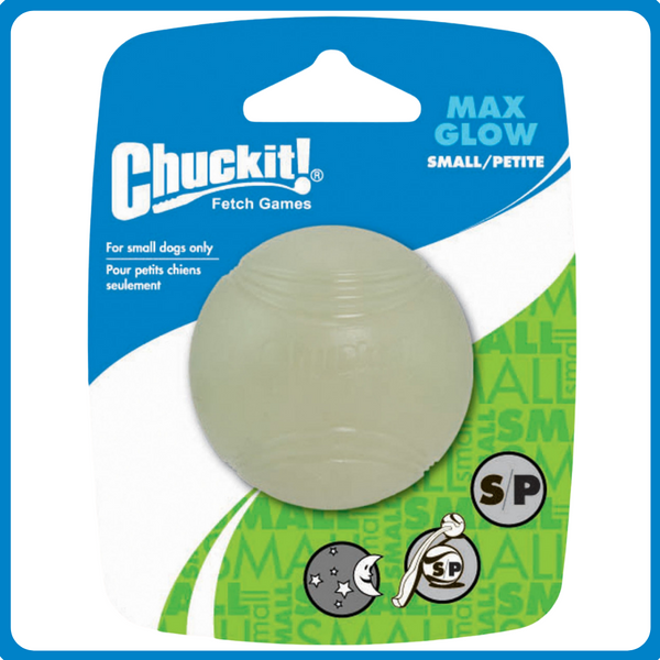 CHUCKIT Max Glow Fluoreszkáló labda (S)