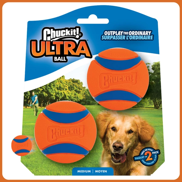 CHUCKIT Ultra labda 2db (M)