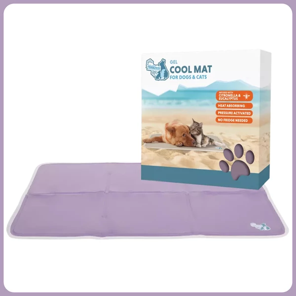 Prémium hűtőmatrac lila L (90 x 60cm) - CoolPets