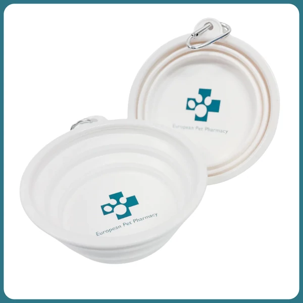 Összecsukható szilikon utazótál 1 liter