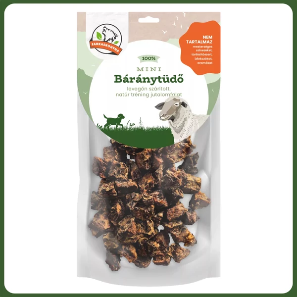 Mini Báránytüdő kockák 100g - Farkaskonyha