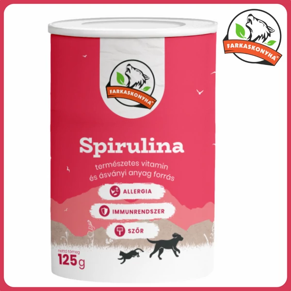 Spirulina alga - vitamin és ásványi anyag bomba 125g