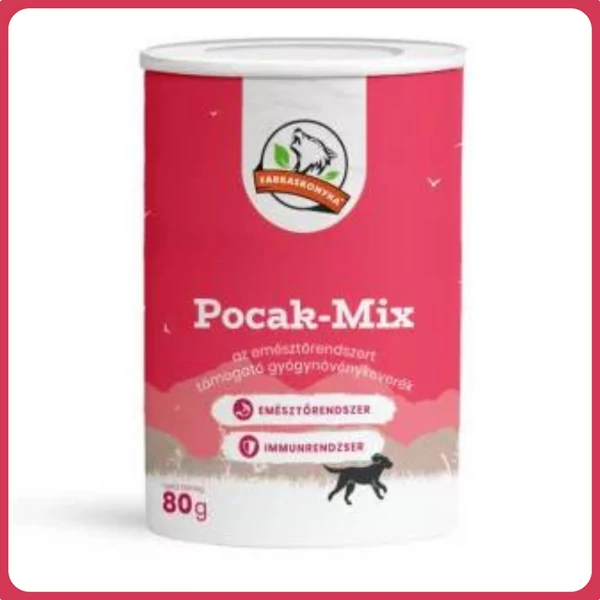 Pocak-Mix az egészséges emésztés támogatója kutyáknak 80g