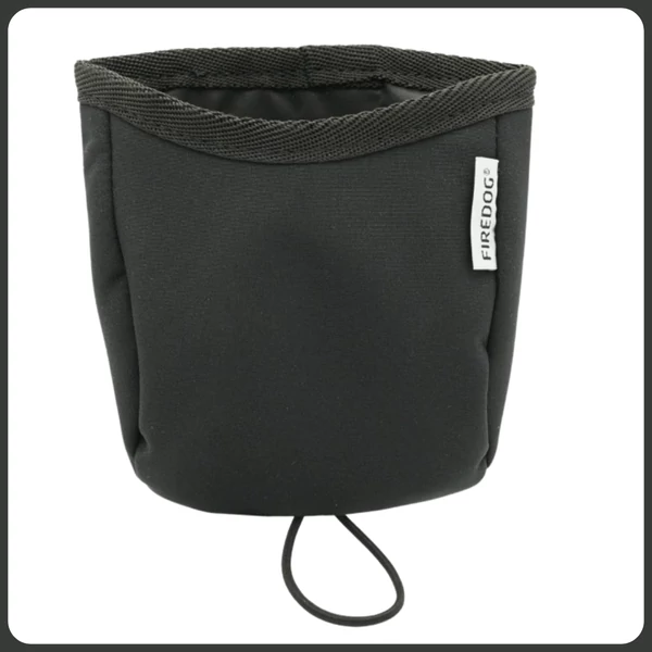Firedog softshell jutalomfalat tartó zsebbe - fekete