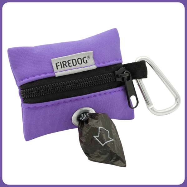 Firedog mini softshell kakizacsi tartó - lila