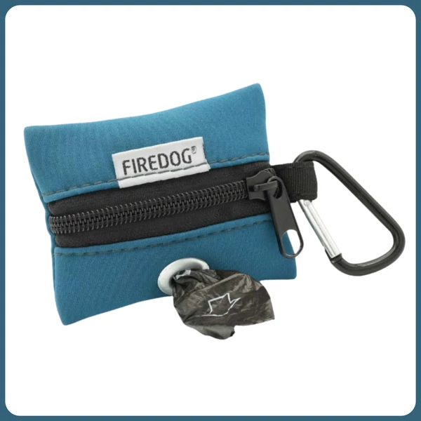 Firedog mini softshell kakizacsi tartó - petrol