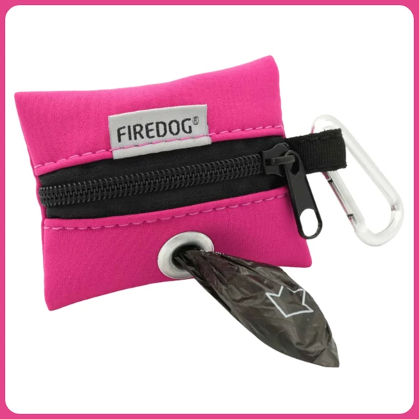 Firedog mini softshell kakizacsi tartó - pink