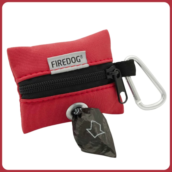 Firedog mini softshell kakizacsi tartó - piros