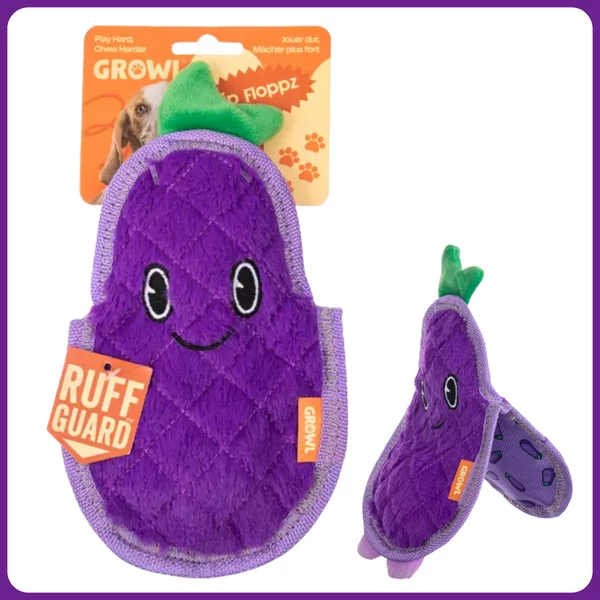 Growl Flip Floppz Eddie a padlizsán