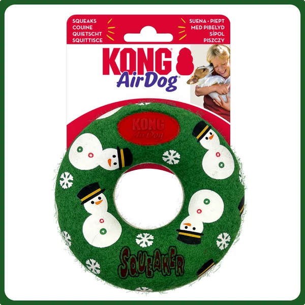 KONG Holiday AirDog Squeaker karika