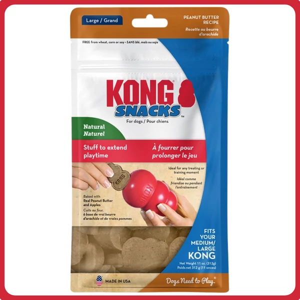 KONG Snack mogyoróvaj ízű - L