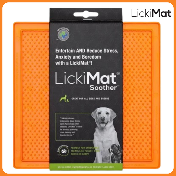 LickiMat® Classic Soother™ - narancs