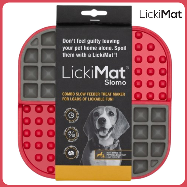 LickiMat® Slomo™ - piros
