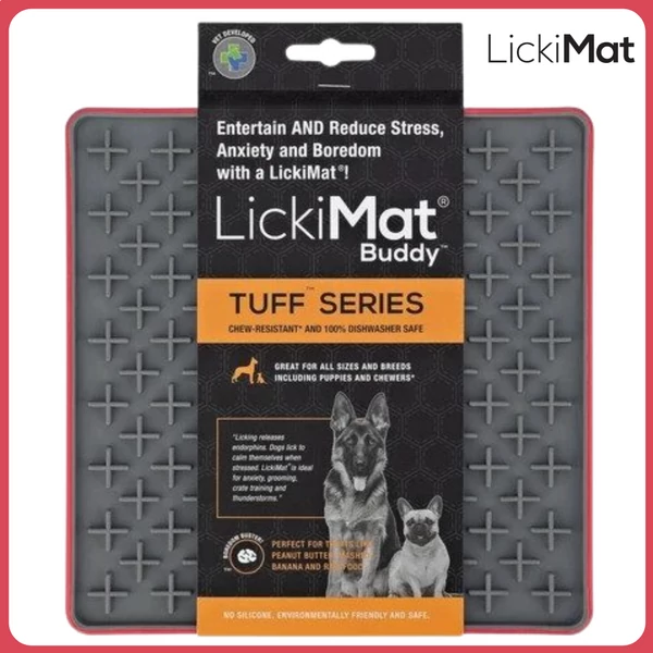 LickiMat® Tuff Buddy™ - piros