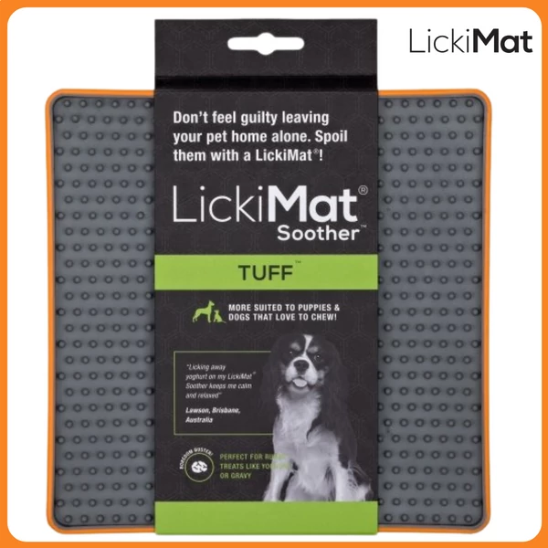 LickiMat® Tuff Soother™ - narancs