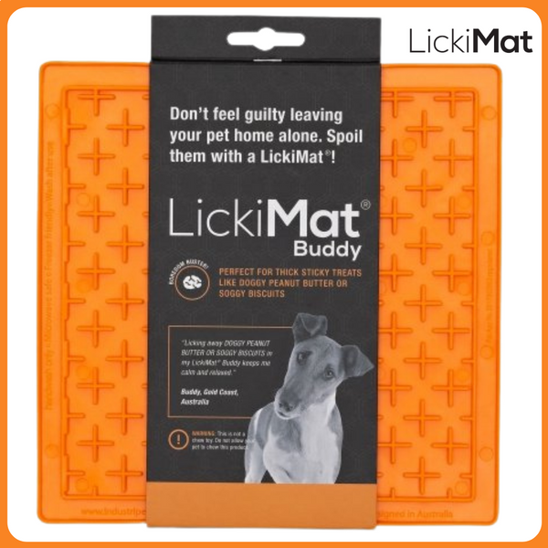 LickiMat® Classic Buddy™ - narancs