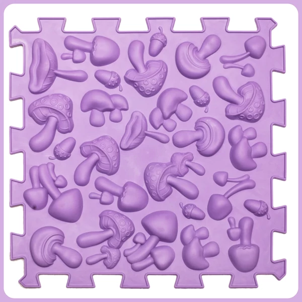 Ortek szenzoros szőnyeg csomag pasztell - 6 db