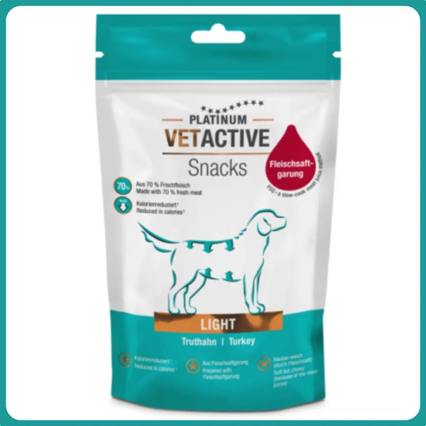 Vetactive Snack Light Turkey 200 g - Platinum