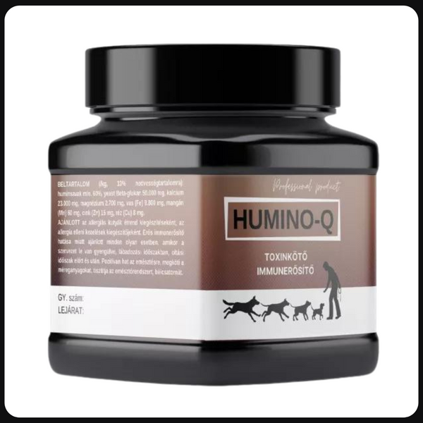 Humino-Q huminsav és béta-glükánt tartalmazó kiegészítő 200g - Quebeck