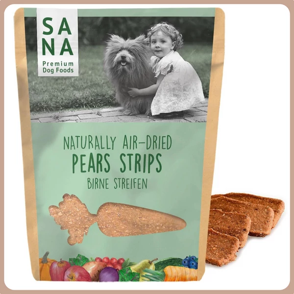 Szárított körte csíkok 100g - SANA