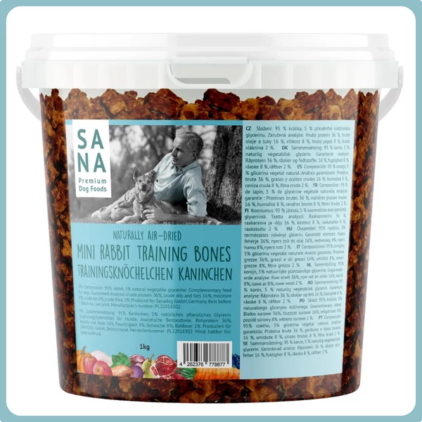 Nyúl tréningfalat 1kg - SANA