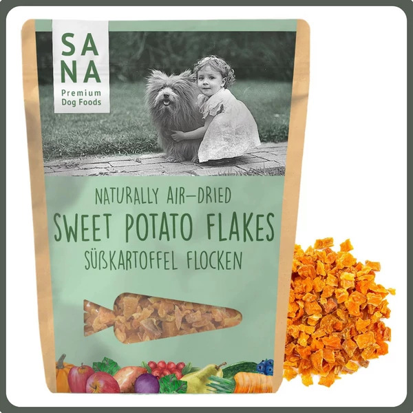 Szárított édesburgonya pehely 150g - SANA