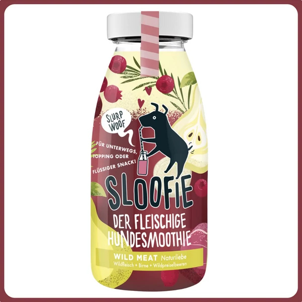 SLOOFIE Wild Meat - A természet íze (szarvashús) 250ml