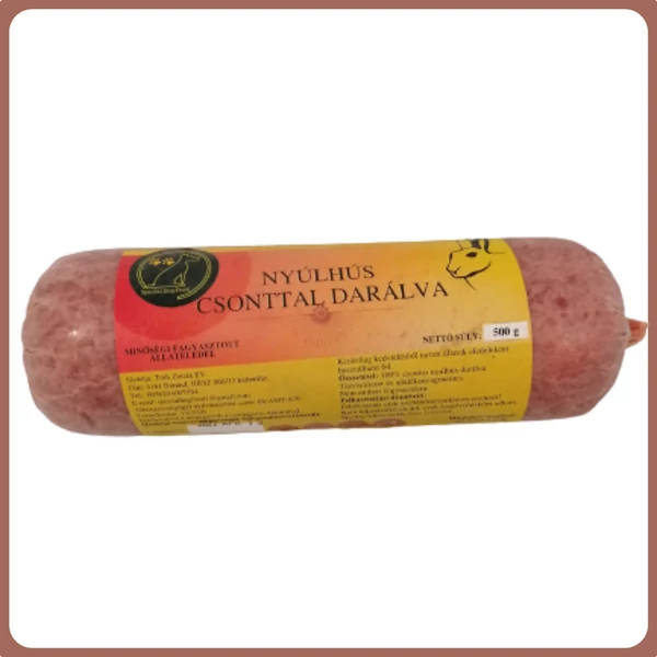Nyúlhús csonttal darálva 500g - SDF