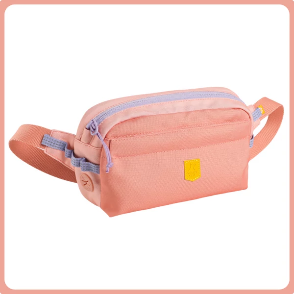 Woolly Wolf Alpha 360 kutyás övtáska - Salmon Pink