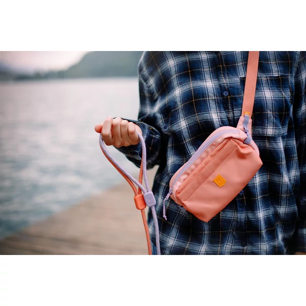 Woolly Wolf Alpha 360 kutyás övtáska - Salmon Pink