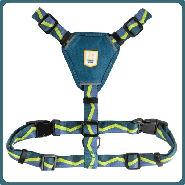 Woolly Wolf Horizon hám - Deep Teal