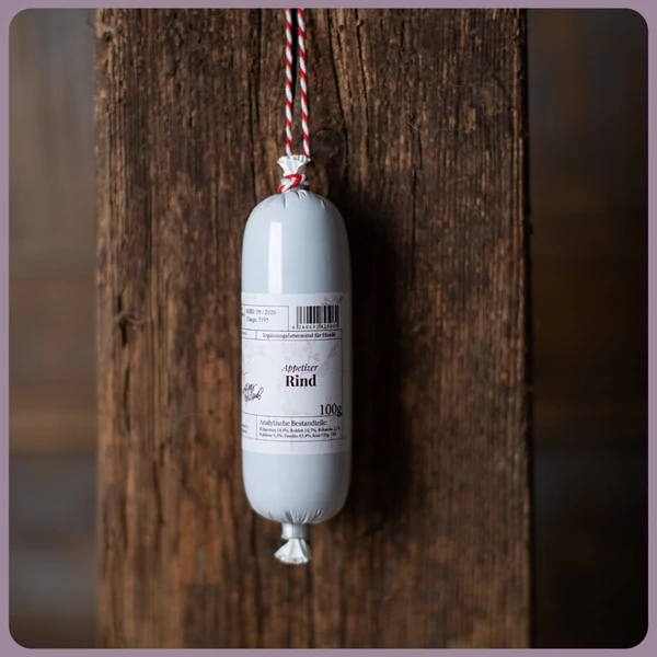 Marha tréningrolád  100g - mÿ dog food