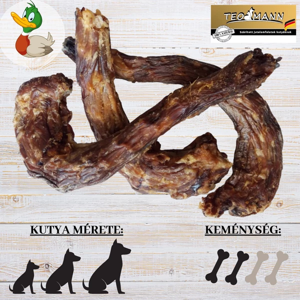 Szárított kacsanyak 125g - Teomann