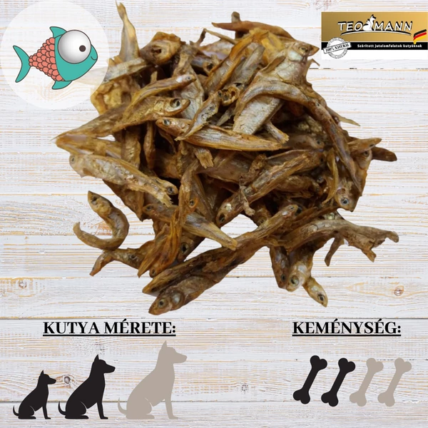 Szárított koreai miniponty 125 g - Teomann