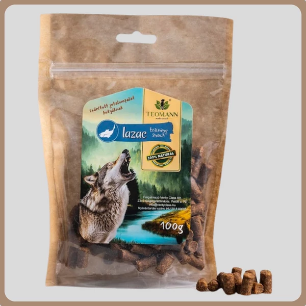 Tréning snack lazac 100g - Teomann