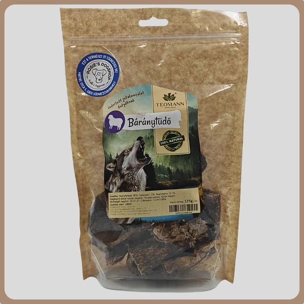 Szárított báránytüdő 250g - Teomann