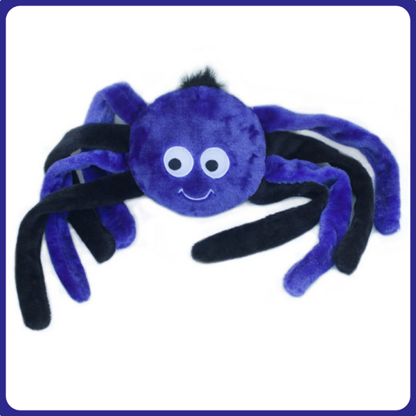 Zippy Paws - Halloween Purple Spider - nagy