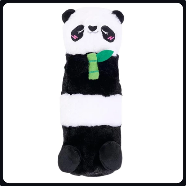 ZippyPaws Snooziez with Shhhqueaker – Panda